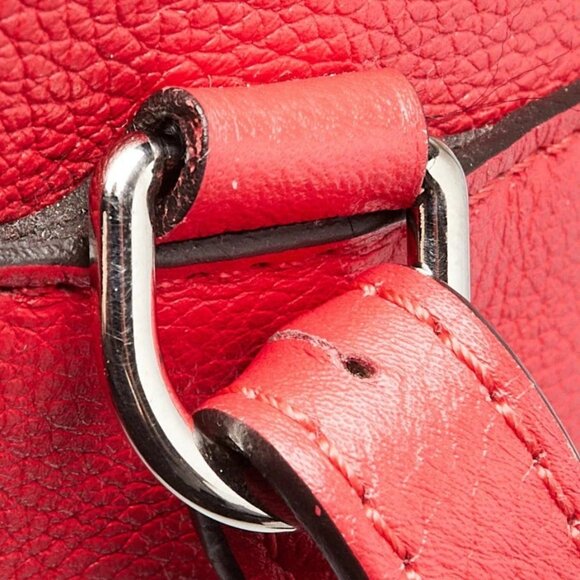 Louis Vuitton Poppy Leather Lockme Backpack - Picture 6 of 12